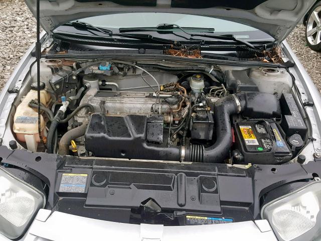 1G1JH12F057109649 - 2005 CHEVROLET CAVALIER L SILVER photo 7