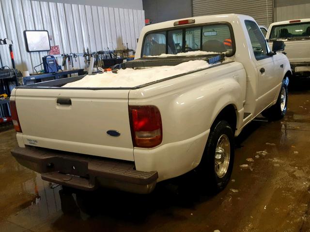 1FTCR10A1VPA56674 - 1997 FORD RANGER WHITE photo 4