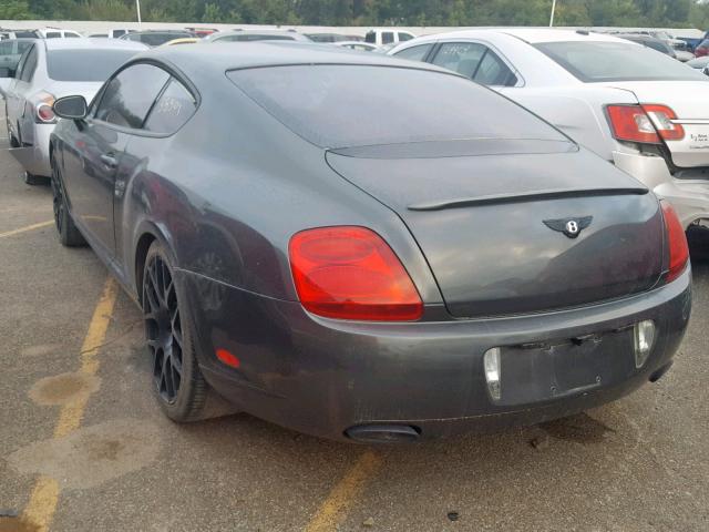 SCBCR63W86C030783 - 2006 BENTLEY CONTINENTA GRAY photo 3