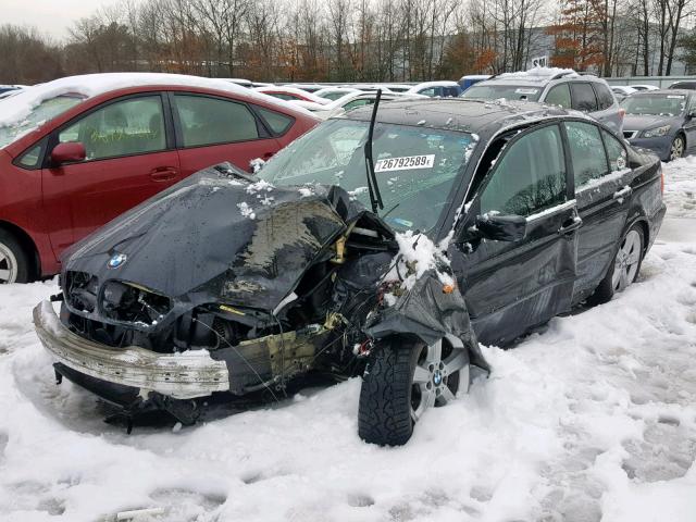 WBAEV53495KM42660 - 2005 BMW 330 I BLACK photo 2