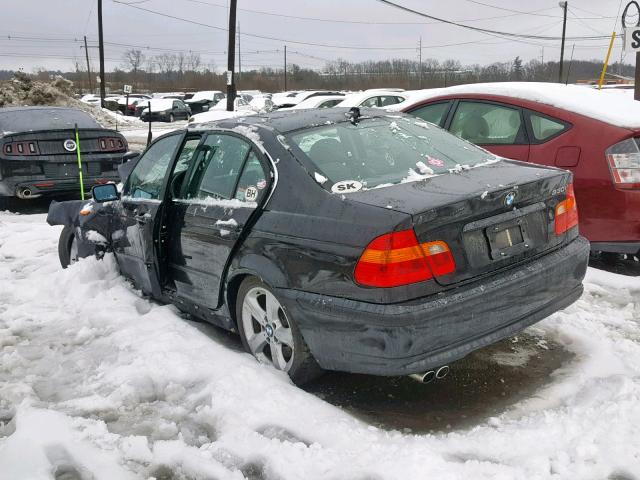 WBAEV53495KM42660 - 2005 BMW 330 I BLACK photo 3