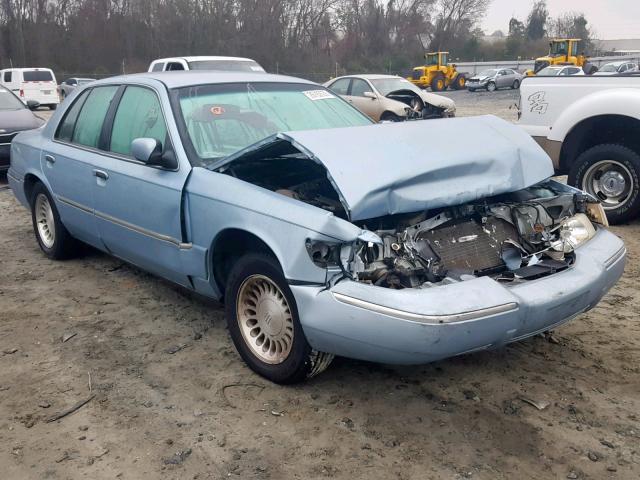 2MEFM75W7YX664618 - 2000 MERCURY GRAND MARQ BLUE photo 1