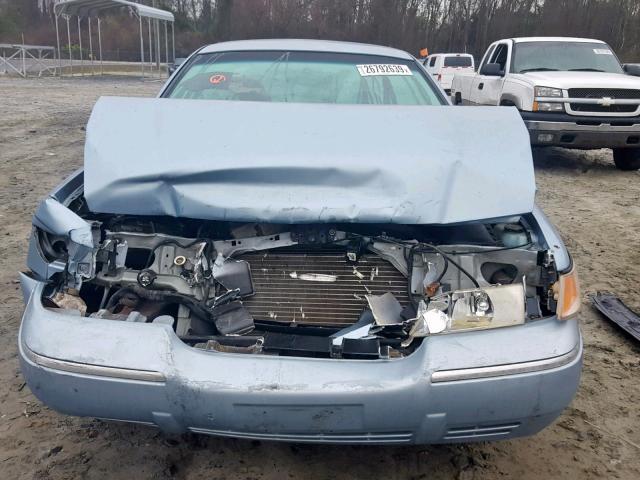 2MEFM75W7YX664618 - 2000 MERCURY GRAND MARQ BLUE photo 9