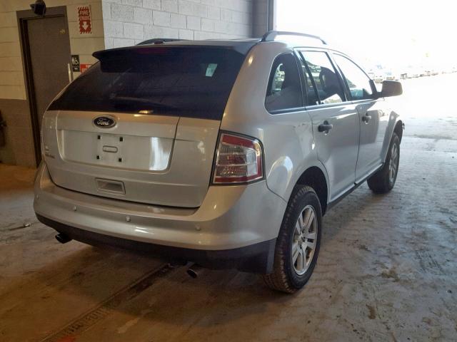 2FMDK3GC0ABB76474 - 2010 FORD EDGE SE SILVER photo 4