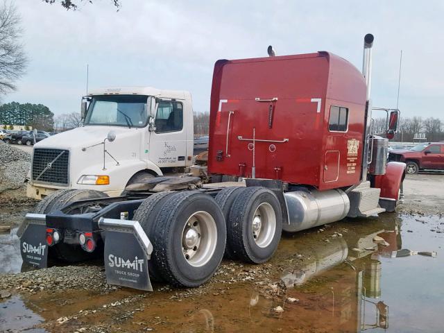 1XPXD49X7GD343576 - 2016 PETERBILT 389 RED photo 4