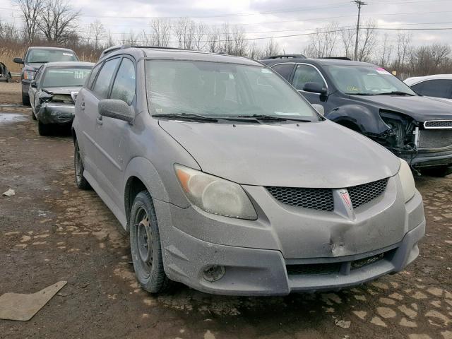 5Y2SL62874Z415744 - 2004 PONTIAC VIBE GRAY photo 1