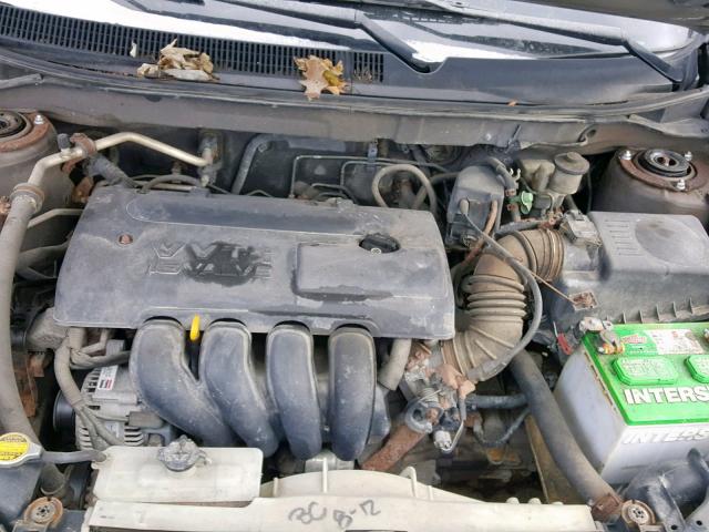 5Y2SL62874Z415744 - 2004 PONTIAC VIBE GRAY photo 7