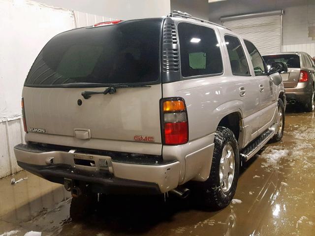 1GKEK63U95J192283 - 2005 GMC YUKON DENA TAN photo 4