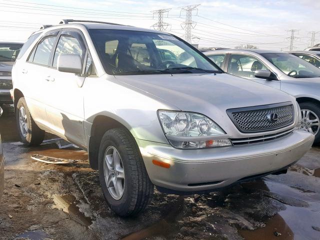 JTJHF10U810215697 - 2001 LEXUS RX 300 SILVER photo 1