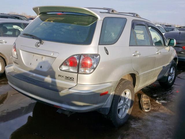 JTJHF10U810215697 - 2001 LEXUS RX 300 SILVER photo 4