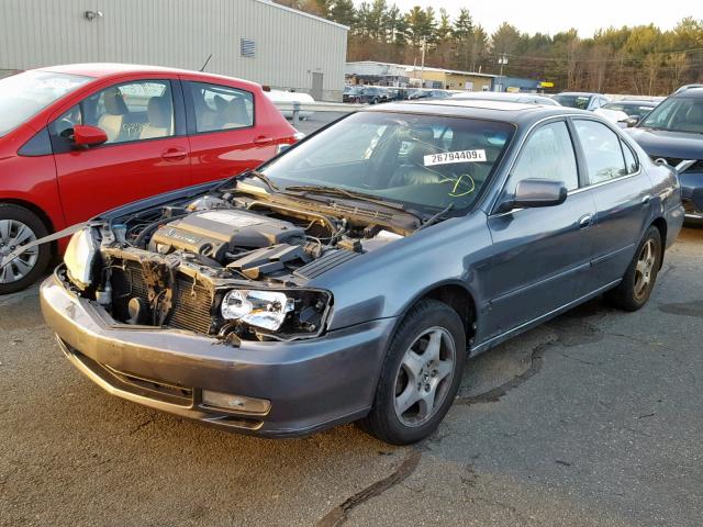 19UUA56633A066985 - 2003 ACURA 3.2TL GRAY photo 2