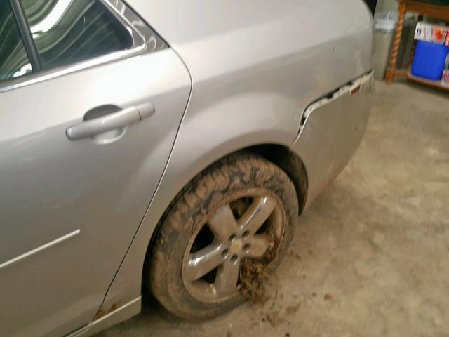 1G1ZH57B08F230689 - 2008 CHEVROLET MALIBU 1LT 银色 照片 10