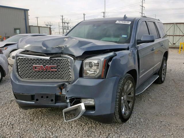 1GKS2CKJXGR156129 - 2016 GMC YUKON DENA BLUE photo 2