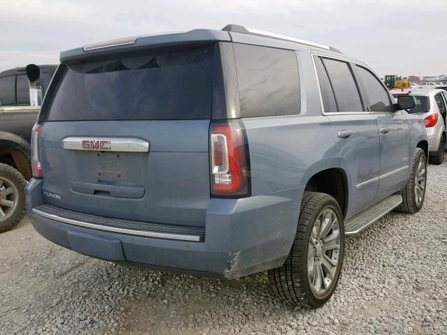 1GKS2CKJXGR156129 - 2016 GMC YUKON DENA BLUE photo 4