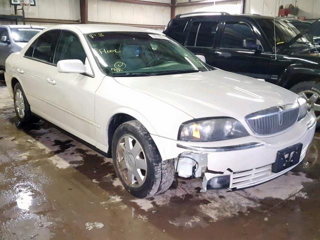 1LNHM86S24Y625128 - 2004 LINCOLN LS WHITE photo 1