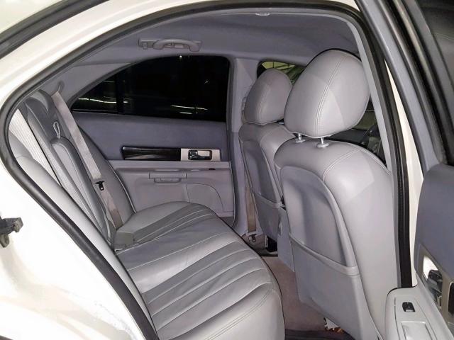 1LNHM86S24Y625128 - 2004 LINCOLN LS WHITE photo 6