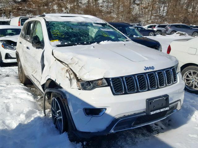 1C4RJFBG0JC298227 - 2018 JEEP GRAND CHER WHITE photo 1