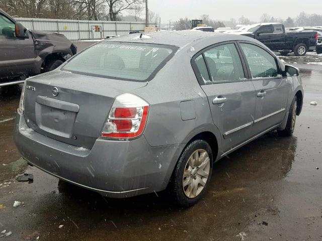 3N1AB6AP0BL640618 - 2011 NISSAN SENTRA 2.0 GRAY photo 4