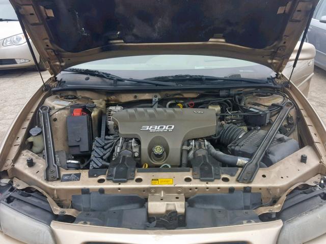 1G2WP52K8YF204009 - 2000 PONTIAC GRAND PRIX GOLD photo 7