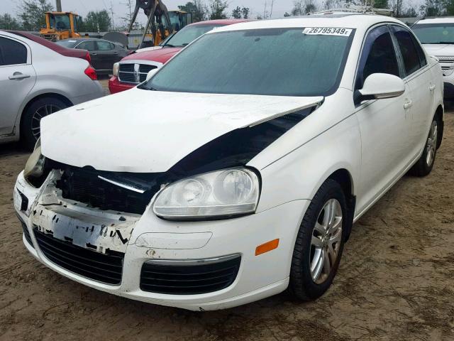 3VWST71K76M032567 - 2006 VOLKSWAGEN JETTA TDI WHITE photo 2