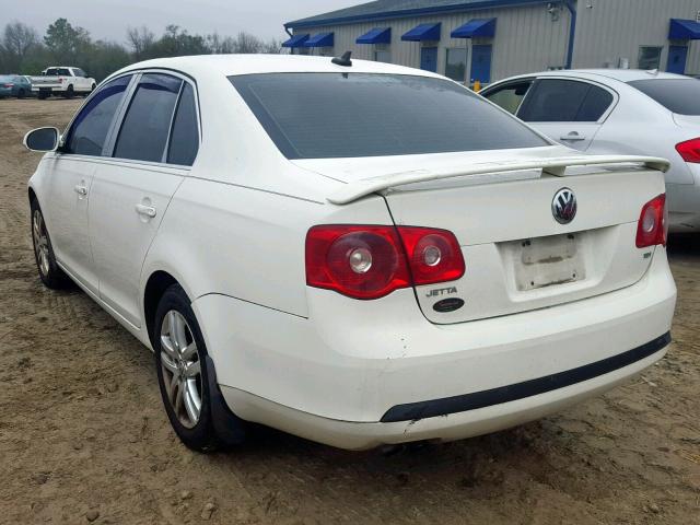 3VWST71K76M032567 - 2006 VOLKSWAGEN JETTA TDI WHITE photo 3