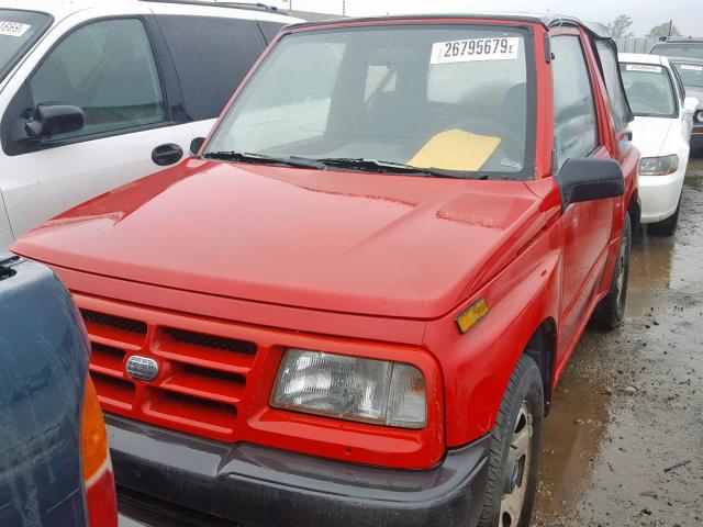 2CNBE1862T6943734 - 1996 GEO TRACKER RED photo 2