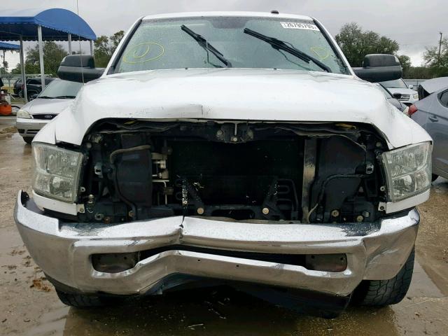 3C6TR4HT3EG125562 - 2014 RAM 2500 ST WHITE photo 9