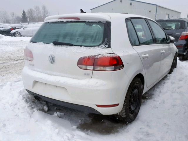 WVWDA7AJ5CW053762 - 2012 VOLKSWAGEN GOLF 白色 照片 4