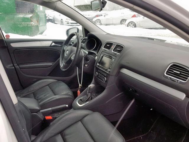 WVWDA7AJ5CW053762 - 2012 VOLKSWAGEN GOLF 白色 照片 5