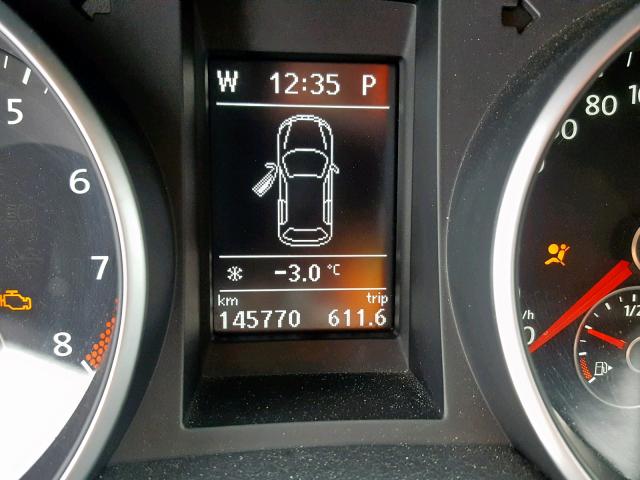 WVWDA7AJ5CW053762 - 2012 VOLKSWAGEN GOLF 白色 照片 8