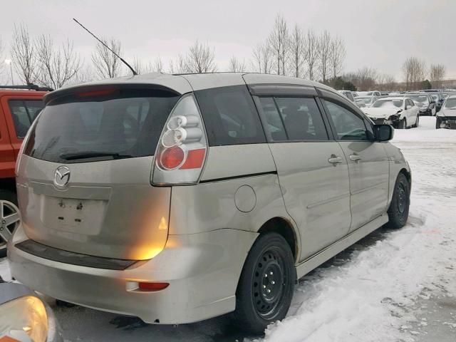 JM1CR293360114949 - 2006 MAZDA 5 SILVER photo 4