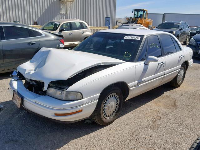 1G4HR52K7WH447290 - 1998 BUICK LESABRE LI WHITE photo 2