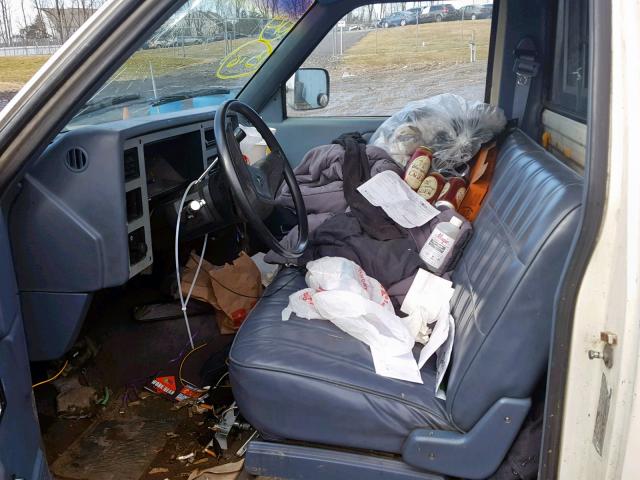 1B7FN14M6HS316436 - 1987 DODGE DAKOTA WHITE photo 5