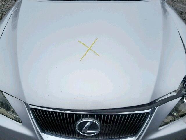 JTHBK262762003500 - 2006 LEXUS IS 250 SILVER photo 7