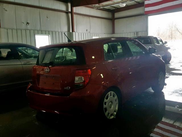 JTKKU10499J043306 - 2009 SCION XD RED photo 4