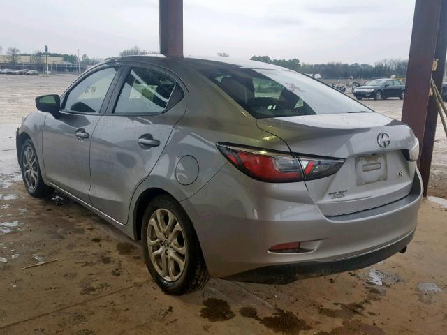 3MYDLBZV2GY104235 - 2016 TOYOTA SCION IA SILVER photo 3