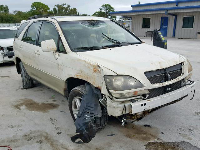 JT6GF10U1Y0047370 - 2000 LEXUS RX 300 WHITE photo 1