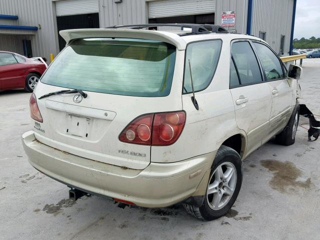 JT6GF10U1Y0047370 - 2000 LEXUS RX 300 WHITE photo 4