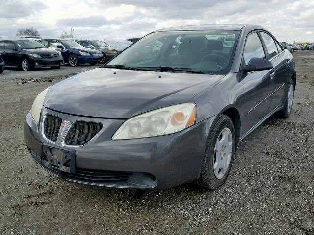 1G2ZF55B764183626 - 2006 PONTIAC G6 SE GRAY photo 2