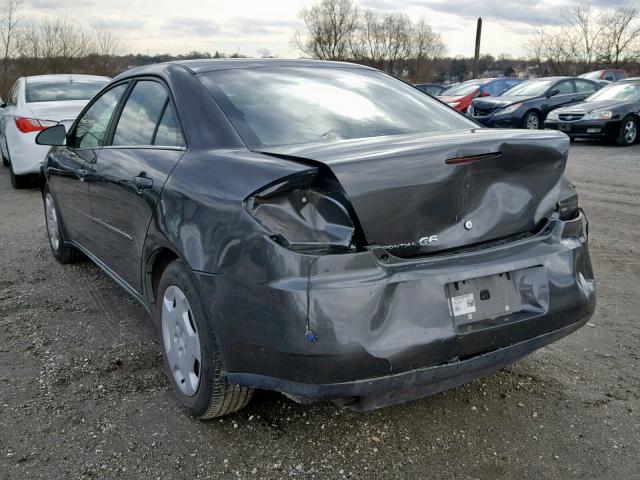 1G2ZF55B764183626 - 2006 PONTIAC G6 SE GRAY photo 3