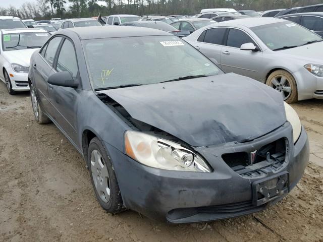 1G2ZF58B774141888 - 2007 PONTIAC G6 VALUE L GRAY photo 1