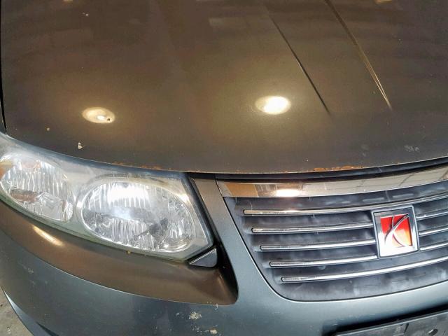 1G8AZ55F27Z128258 - 2007 SATURN ION LEVEL GRAY photo 9