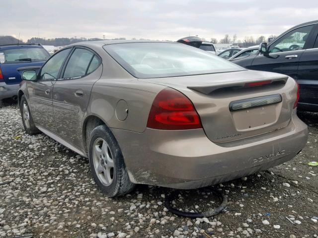 2G2WP552571114298 - 2007 PONTIAC GRAND PRIX TAN photo 3