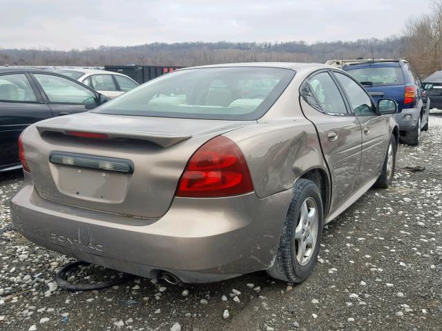 2G2WP552571114298 - 2007 PONTIAC GRAND PRIX TAN photo 4