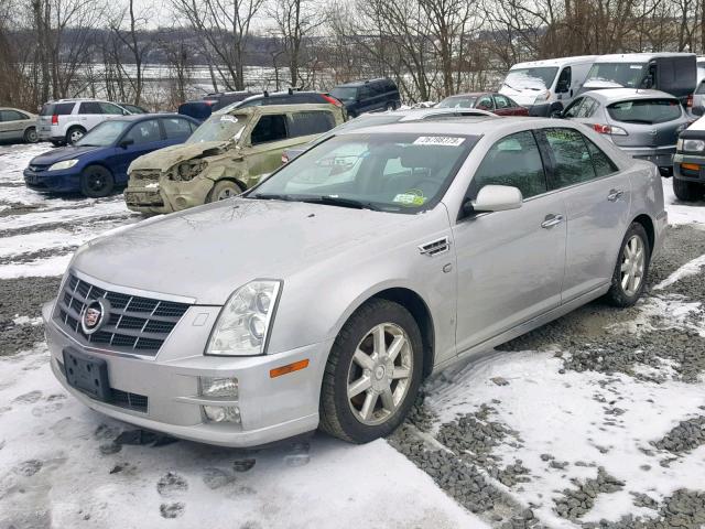 1G6DW67V580101943 - 2008 CADILLAC STS SILVER photo 2