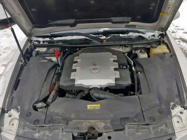 1G6DW67V580101943 - 2008 CADILLAC STS SILVER photo 7