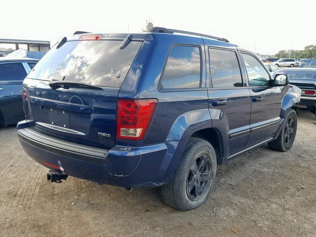 1J4HR58246C115584 - 2006 JEEP GRAND CHER BLUE photo 4