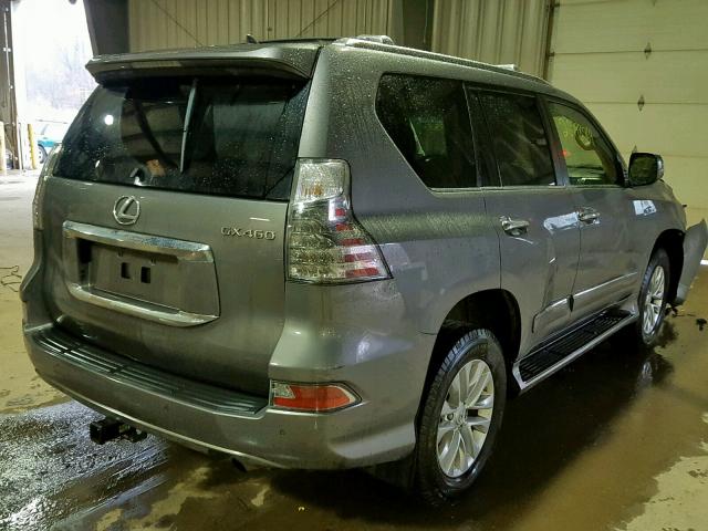 JTJBM7FXXE5074575 - 2014 LEXUS GX BASE GRAY photo 4