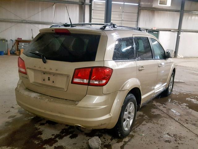 3D4PG4FB1BT524812 - 2011 DODGE JOURNEY EX GOLD photo 4