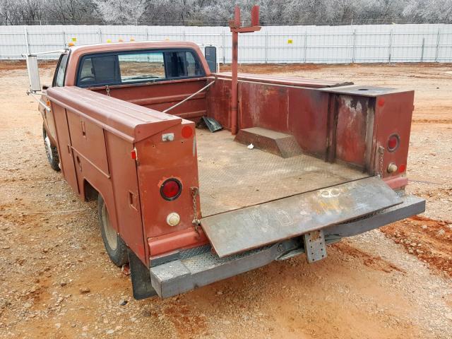 1GBHC34M1DV113915 - 1983 CHEVROLET C30 BROWN photo 3